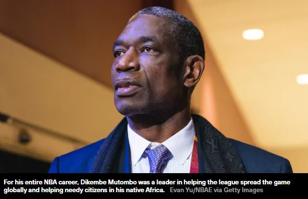 Dikembe Mutombo, Founder of Mutombo Coffee, is still the NBA’s greatest ambassador for Africa - Mutombo Coffee