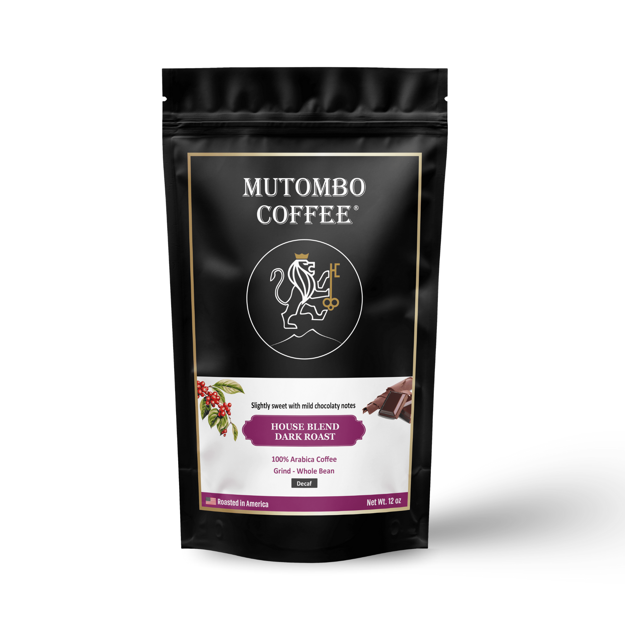 Mutombo Coffee House Blend 12 oz.
