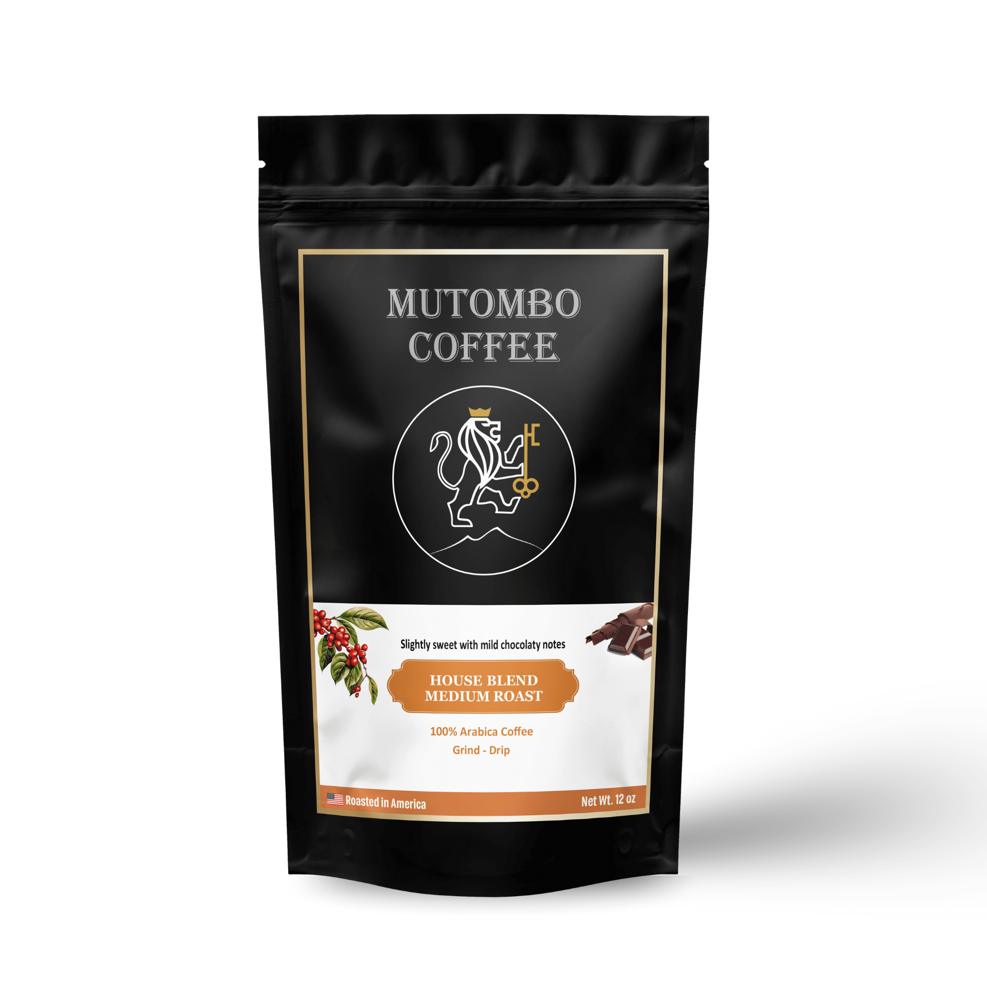 Mutombo Coffee House Blend 12 oz.