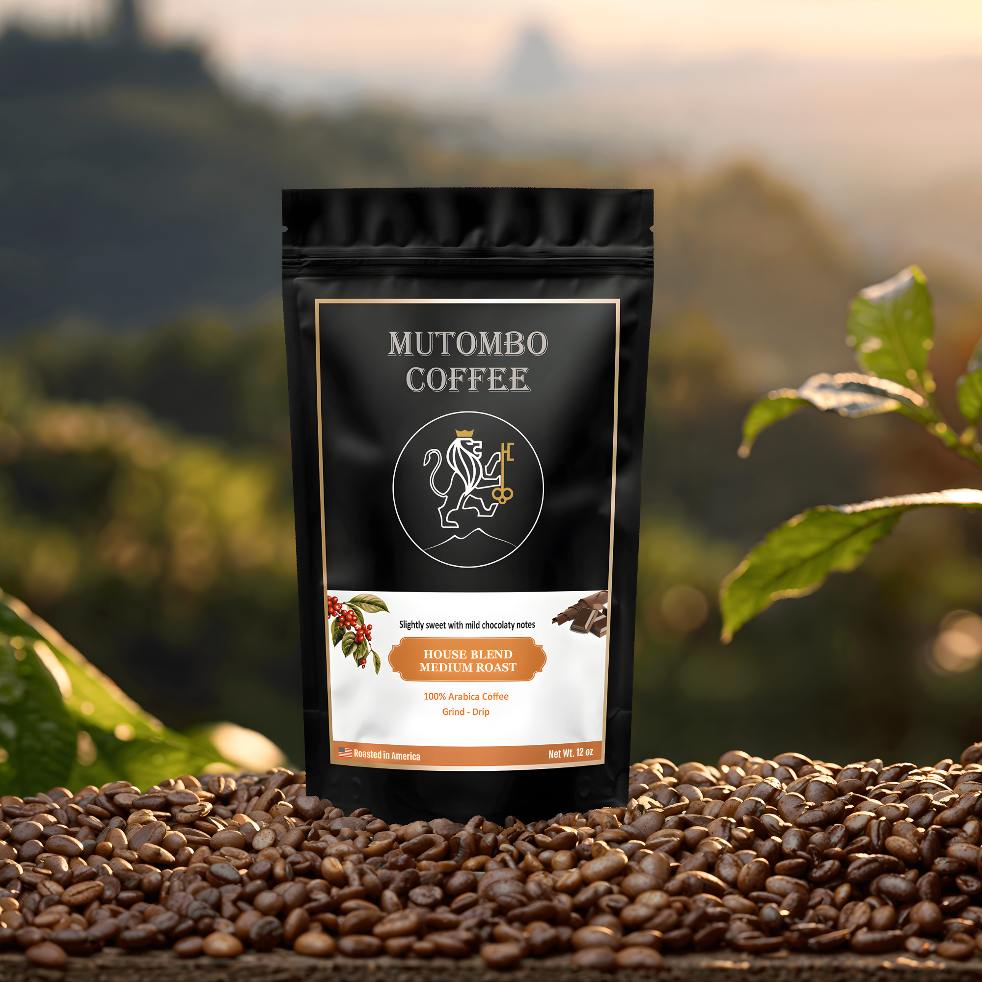 Mutombo Coffee House Blend 12 oz.