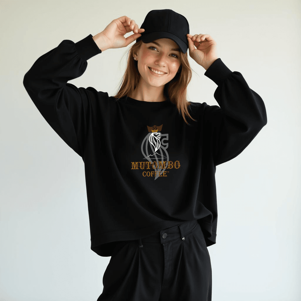 Bella Canvas, Long Sleeve, Lion Head T-Shirt - Mutombo Coffee