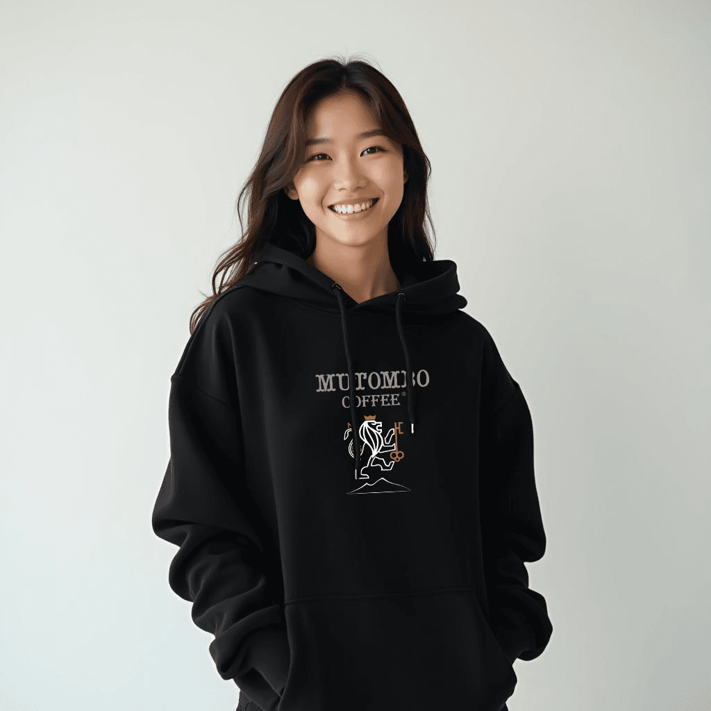 Mutombo Coffee Hoodie, Black - Mutombo Coffee