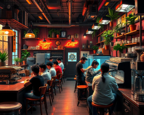 The Role of Coffee Shops as Filming Locations and Storytelling Hubs