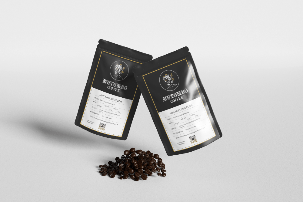 Dark Chocolate Caramel, Medium Roast Drip, Regular 12 oz. - Mutombo Coffee