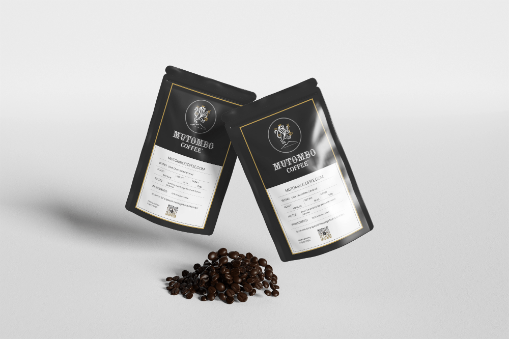 Dark Chocolate Caramel, Medium Roast Drip, Regular 16 oz. - Mutombo Coffee