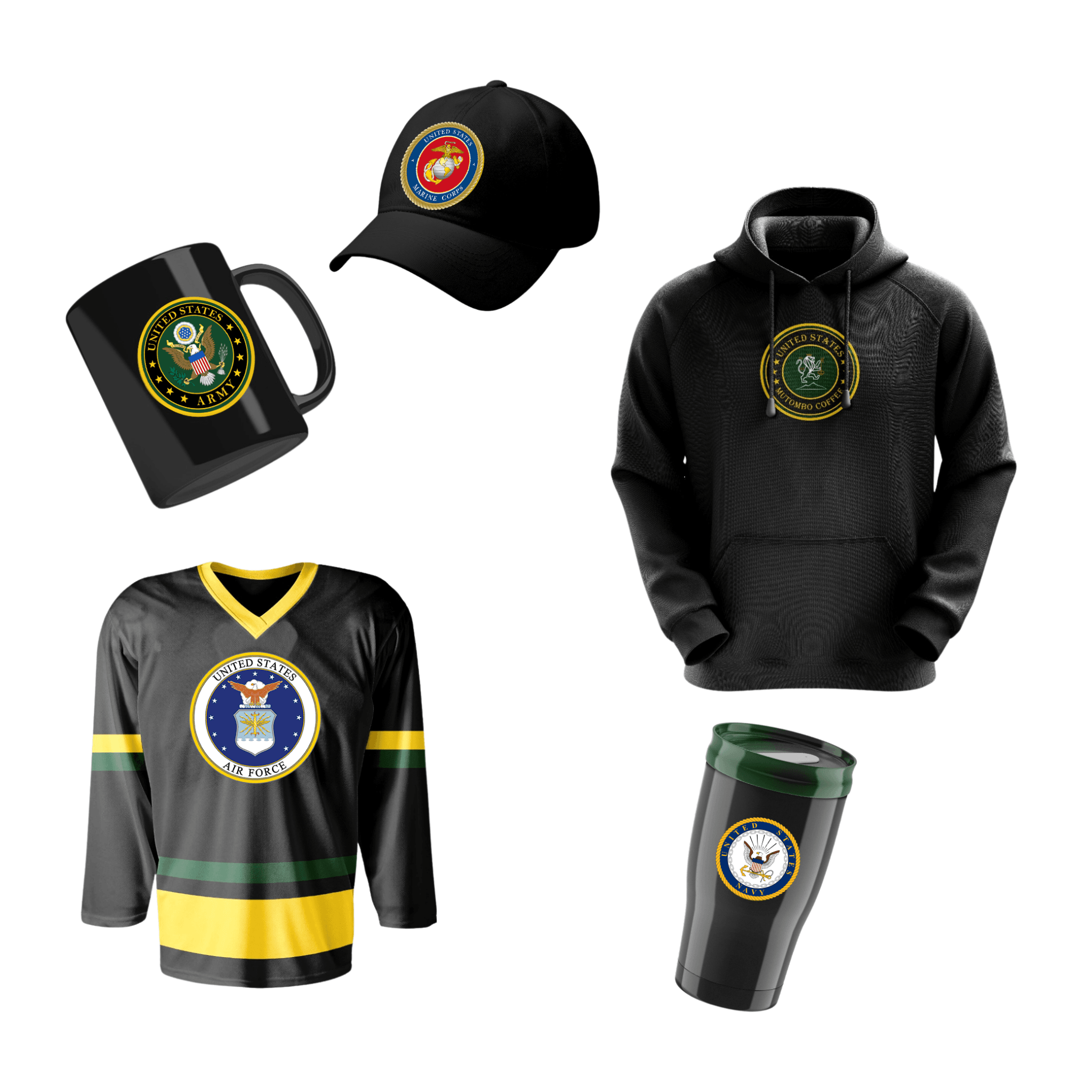 MUGS & MERCH - Mutombo Coffee