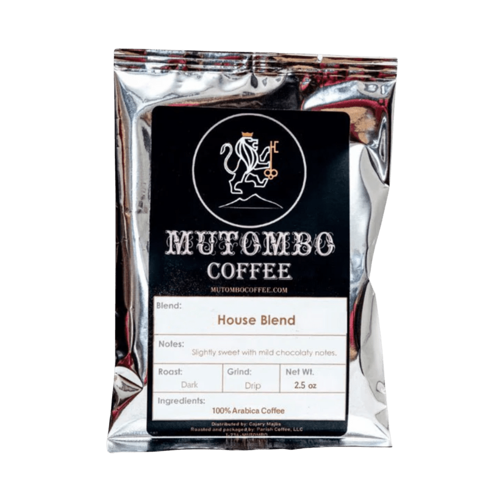 Mutombo Coffee House Blend - 2.5 oz - Mutombo Coffee