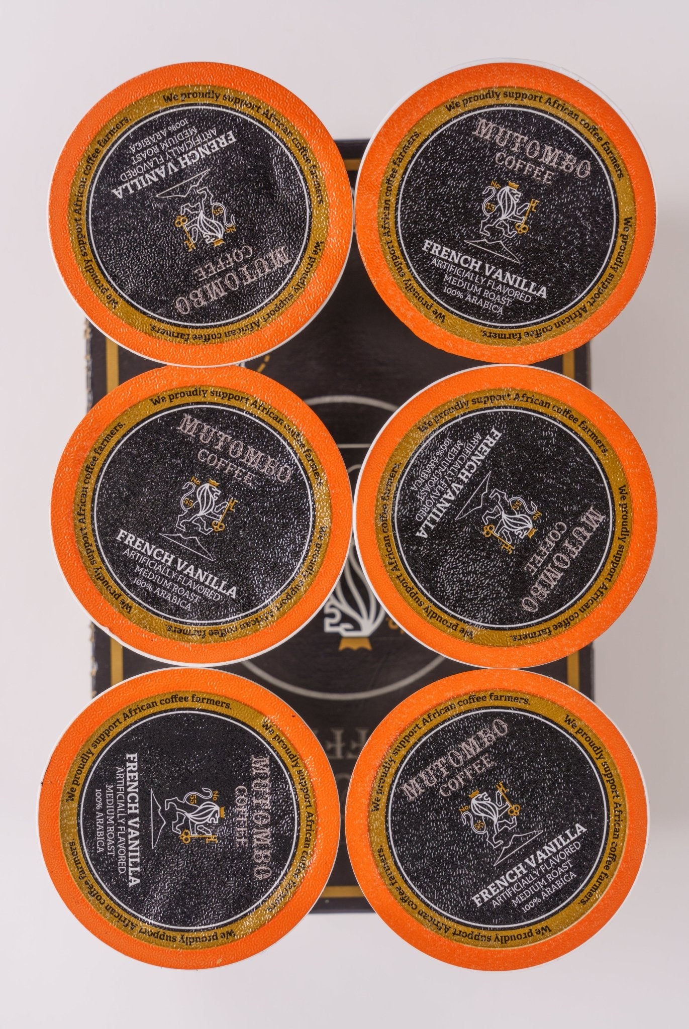 French Vanilla - Medium Roast K-Cups® Compatible - Mutombo Coffee