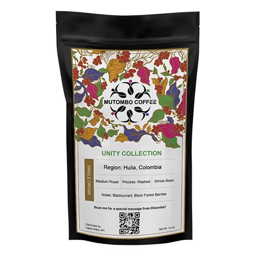 Unity Collection Single-Origin Huila Colombia (LIMITED QUANTITY) - Mutombo Coffee